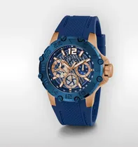 Guess Reloj GW0640G3 Blue/Gold