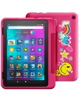 Amazon Tablet Sin/Sim Fire HD 8" Kids Pro 6+ Wifi 232GB Pink Rainbow Plastico Rosado