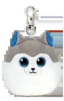 TY Peluches TY Beanie Boos Slush Husky Clip Tela Poliester 3 Anos+ Multicolor