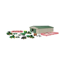 Kit de Juego Tomy John Deere Farm Toy Playset TBEK46276 70 Piezas