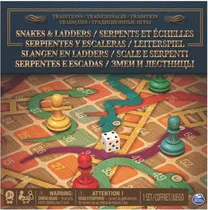 Jogo de Tabuleiro Sankes & Ladders Spin Mater - 6038139