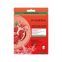 Mascarilla Facial Phoera Moisture Bomb Tissue Pomegranate 20ML