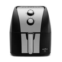 Fritadeira Eletrica Britania Air Fryer Gold BFR51 - 1500W - 5.5L - 220V/60HZ - Preto e Prata