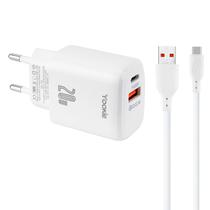 Carregador Yookie EI3Y 20W USB-C - Branco