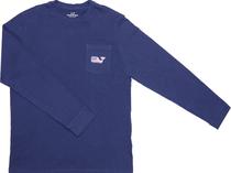 Outlet Camiseta Manga Longa Vineyard Vines SBR-001 Masculina - Navy