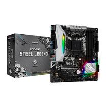 Placa Mãe AM4 Asrock B450M Steel Legend DP/HDMI/M.2