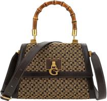 Bolsa Guess JK787521 Brown Logo - Feminina