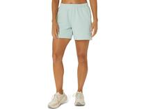 Asics Ropas Shorts French Terry 5IN 2032C956.406 Femenino Femenino Pale Blue