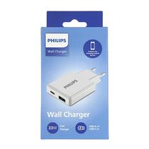 Carregador de Parede Philips DLP4322CW/70 USB-A | USB-C 33W - White