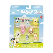 Kit de Figuras Moose Toys Bluey Neighborhood Friends Pack 17676