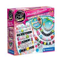 Kit de Juego Clementoni Crazy Chic Jewels 18634 Message Bracelets