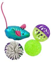 Brinquedo para Gatos - Pawise Cat Toy 28204 - 4 Unidades