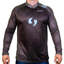 Sunflex Camiseta DRY Fit UV50+ Linhas Az