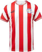 Camiseta Puma Paraguai Home Shirt Replica 765910 01 Masculina