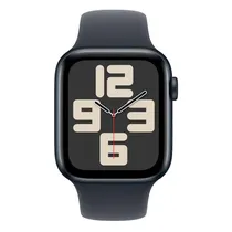 Apple Watch Se 2 MXE73LL/A Caixa Aluminio 40MM Meia Noite - Esportiva Meia Noite s/M (Caixa Danificada)
