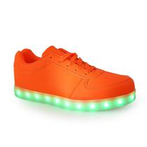 Tenis LED Gati TXL-43 Neon Laranja (N.38)