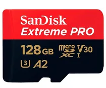 Cartão de Memória Micro SD Sandisk Extreme Pro 128GB / 200MBS (SDSQXCD-128G-GN6MA)
