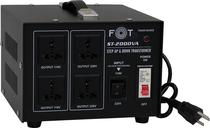 Transformador de Voltagem ST Series ST-2000VA 2000 Watts 110/220V Preto