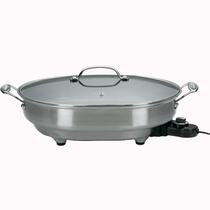 Frigideira Eletrica Cuisinart CSK-150 5.5L 1.500W Inox 110V - Prata