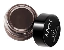 NYX Delineador Olhos Gel GLAS05 Dark Brown