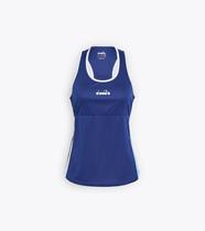 Diadora Regata L.Core Tank 102179174-60013 Femenino Poliester Blue Print