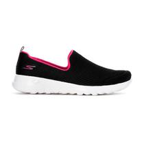 Tenis Skechers Feminino Go Walk Joy Slip On Preto 15637BKHP