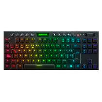 Teclado Gamer Redragon Horus TKL K621-RGB-Pro Switch Red Layout 80% Sem Fio Bluetooth Wirelees e Wired - Preto