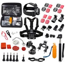 Kit de Acessórios para Câmeras de Ação Quanta QTSCA601 com 11 Peças