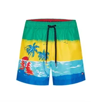 Short de Praia Tommy Hilfiger Masculino UM0UM01475-0GY-01 M - Beach Engineered
