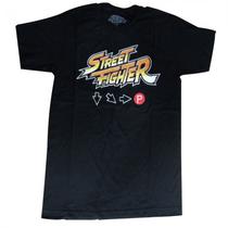 Camiseta BWD-829567 Street Fighter Code Black **Small**