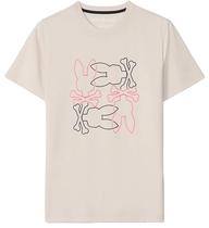 Outlet Camiseta Psycho Bunny - B6U111 - Masculina - Creme