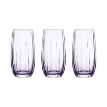 Set de Vasos Pasabahce Linka 420415 500ML Lila 3 Piezas