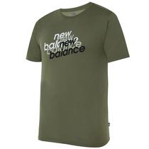 Camiseta New Balance Masculino Sport Essentials Heathertech G 2XL Verde  MT41071DEK