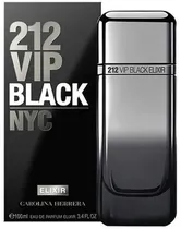 Perfume Carolina Herrera 212 Vip Black Elixir Edp 100ML - Masculino