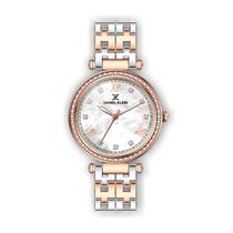 Relogio Analogico Feminino Daniel Klein Premium DK.1.12266-4 - Prata e Rosa