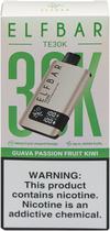 Vape Descartavel Elf Bar TE30K Guava Passion Fruit Kiwi 30000 Puffs