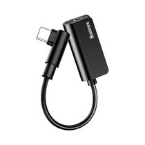 Adaptador Baseus CATL45-01 2 En 1 Negro