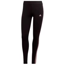 Calca Legging Adidas Feminino Essentials 3S XL Preto/Rosa - HT4843