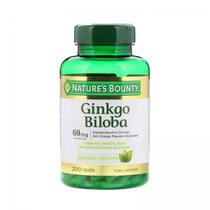 Ginkgo Biloba 60MG Nature's Bounty 200 Capsulas