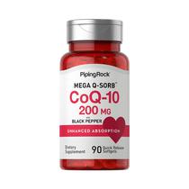 Suplemento Piping Rock COQ10 200MG 90 Capsulas