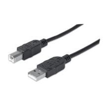 Cable USB 5MTS Manhattan 337779 480 MBPS Negro