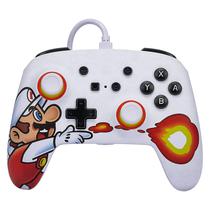 Power A Acs Games Fireball Mario Bundle (02251) Plastico Con Cable. Blanco