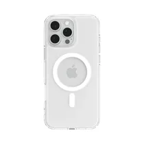 Estuche Protector Spigen ACS07998 Ultra Hybrid para iPhone 16 Pro Max Transparente/Blanco
