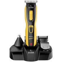 Recortador de Pelos Gama GCX623 Sport Recarregavel - Amarelo/Preto