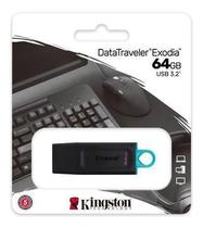 Pen Drive 64GB Kingston DTX/64GB Exodia 3.2 USB