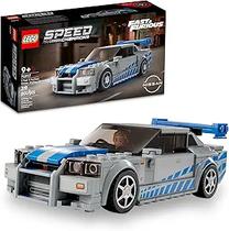 Lego Bloques Nissan Skyline GT-R (R34) de Mas Rapido, Mas Furioso Con Brian Plastico 9 Anos. Multicolor