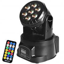 Refletor LED Megastar LS017 com 7 Leds Bivolt - Preto