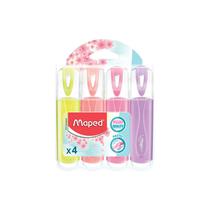 Maped Resaltador Flores X 4 Colores Pastel