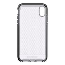 Case TECH21 para iPhone XS Max Evo Check Series Gel Smokey Black