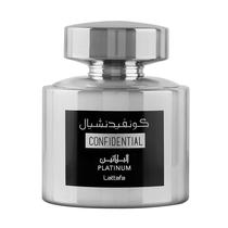 Perfume Lattafa Confidential Platinum Edp (M) - 100ML